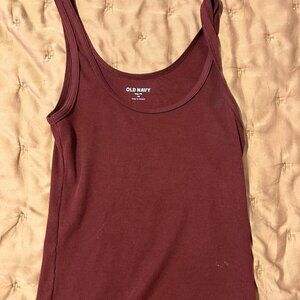 Old Navy First-Layer Ribbed Scoop-Neck Tank Top